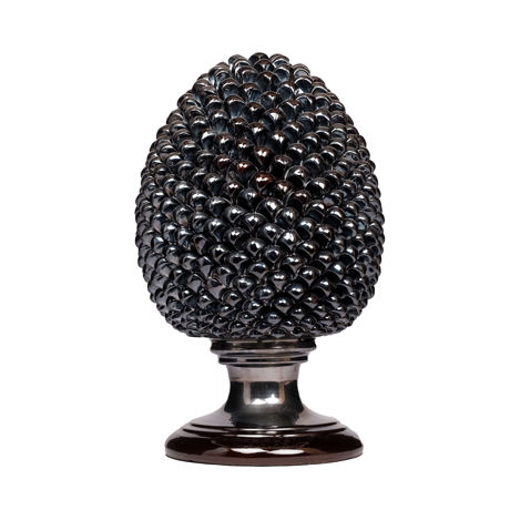 Picture of Pine cone black chrome