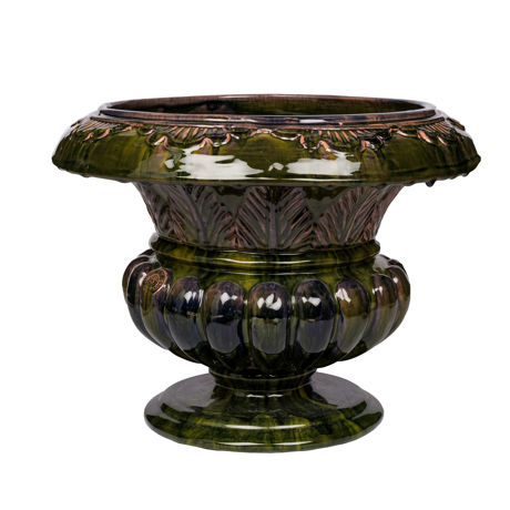 Picture of Ornamental vase green olives press