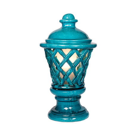 Picture of Lantern with base green Ustica