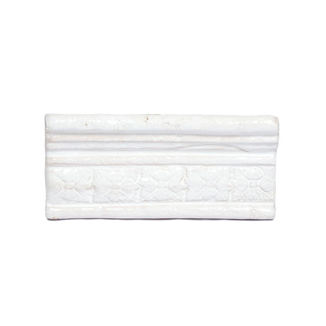 Picture of Baroque cornice with reliefs white