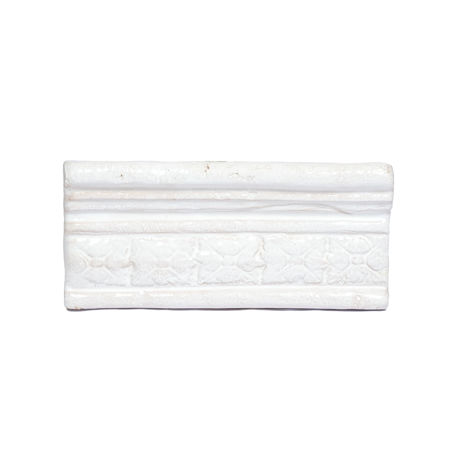 Immagine di Cornicione barocco festonato bianco
