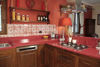 Picture of Kitchen Lampedusa red