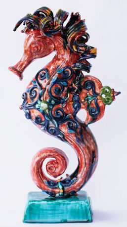 Immagine di Cavalluccio marino 2 rosso