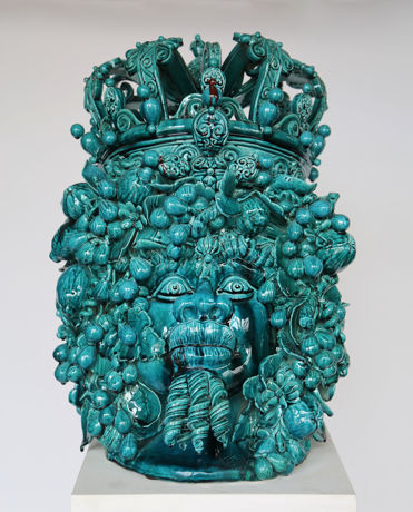Immagine di Bacco con corona imperiale verde Lampedusa
