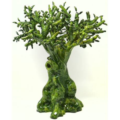 Picture of Olive  tree green olives press