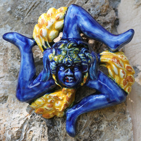 Immagine di Trinacria blu