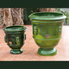 Immagine di Vaso con teste verde frantoio