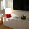 Picture of Sea urchin lamp red volcan