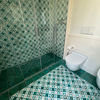 Picture of Bathroom green Rhombus