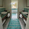 Picture of Bathroom green Intrecci