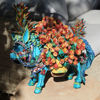 Picture of Donkey and prickly pears
