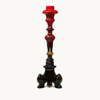 Immagine di Candelabro imperiale rosso e caramello